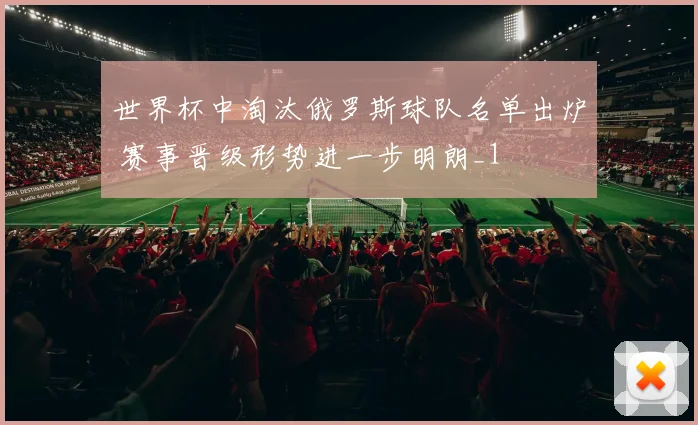 世界杯中淘汰俄罗斯球队名单出炉 赛事晋级形势进一步明朗_1